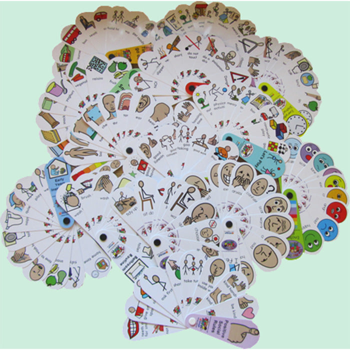 ESL Early Years Visual Symbols Fans Pack