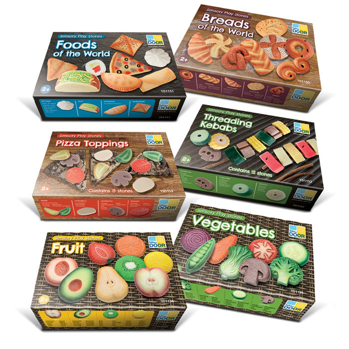 Mud Kitchen Food Stones Set