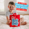 Fabric Activity Quiet Book – My Big Day (Red)