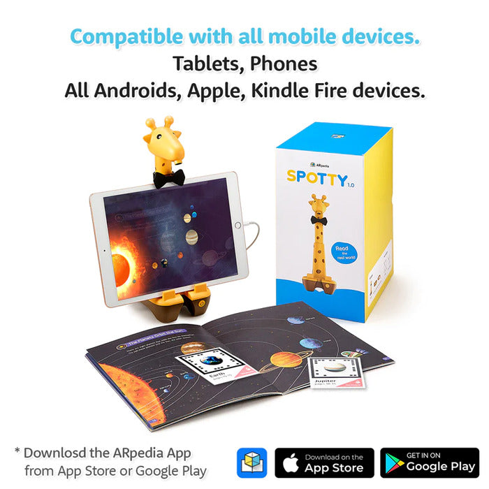 ARpedia Spotty Into the Curiosity Q - Augmented Reality Book Set