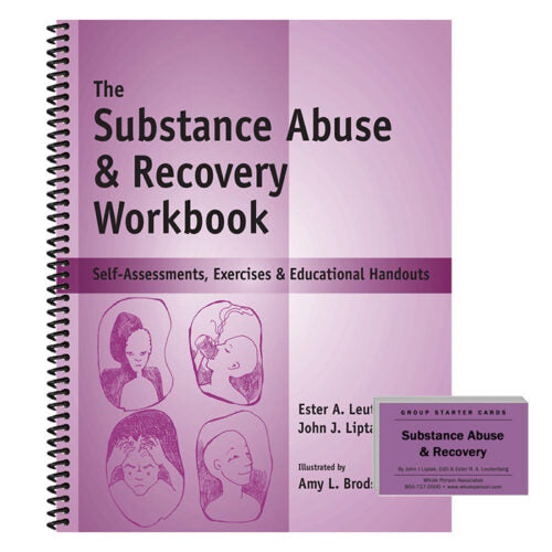 The Substance Abuse and Recovery Workbook and Card Deck