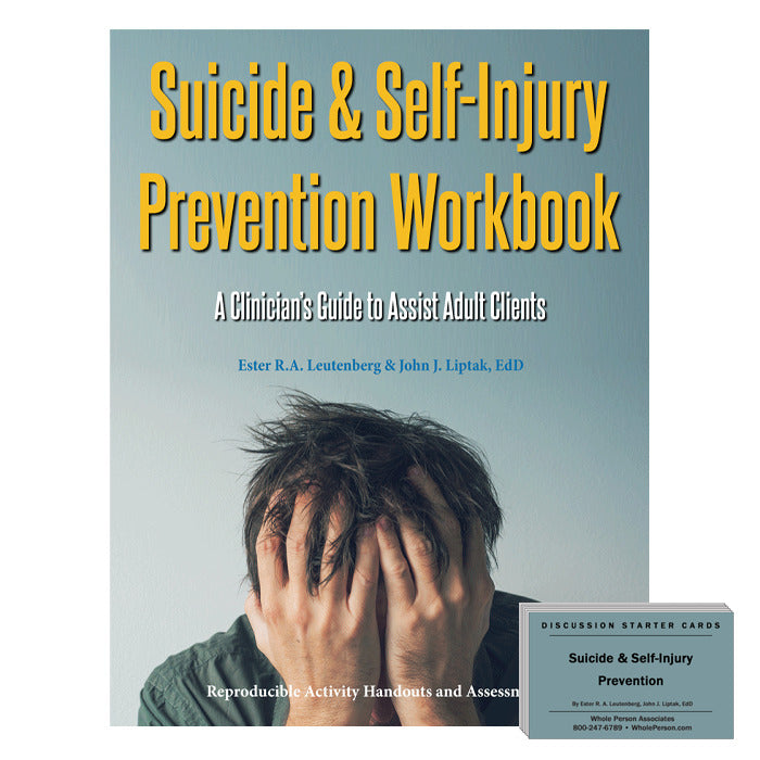 Suicide & Self-Injury Prevention Workbook and Card Deck