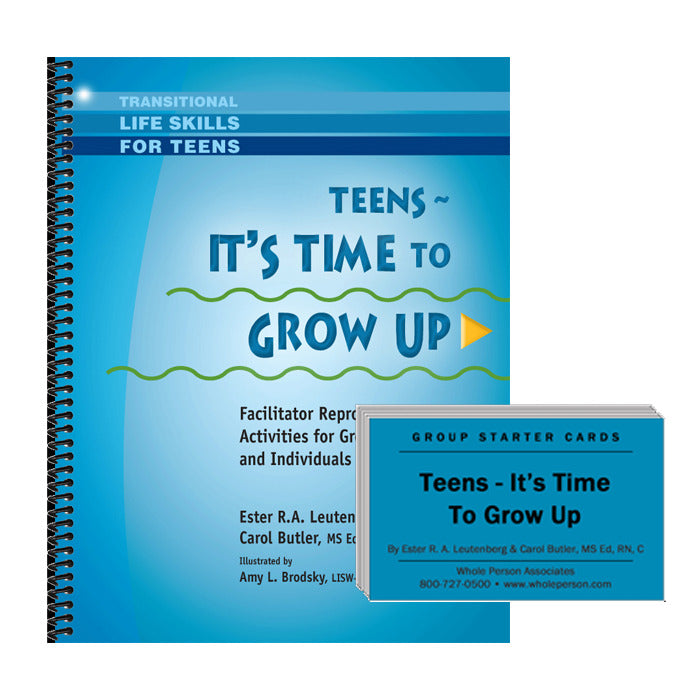 Teens – It’s Time To Grow Up Workbook and Card Deck