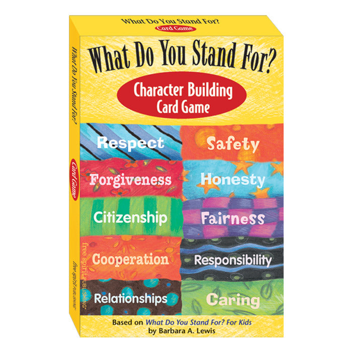 What Do You Stand For? Character Building Card Game