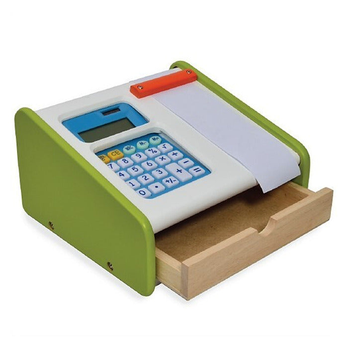 Blue Ribbon Wooden Cash Register