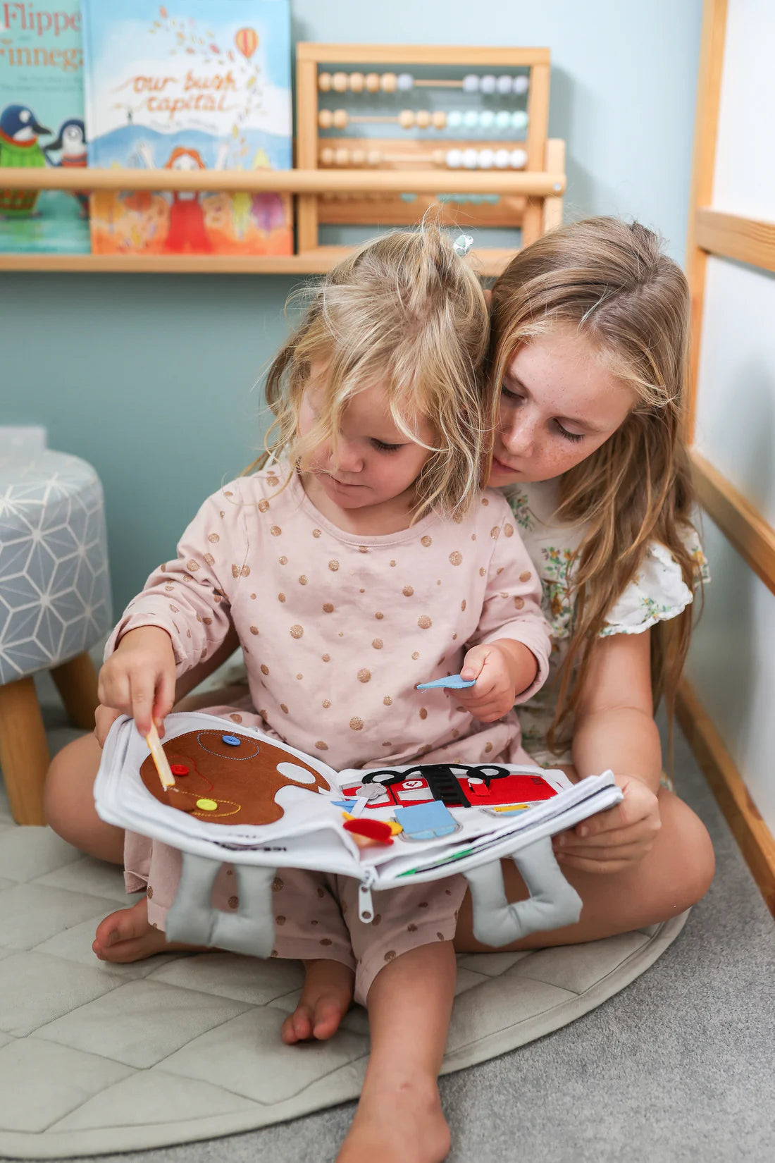 Fabric Activity Quiet Book – When I Grow Up