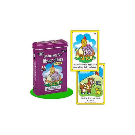 Listening For Absurdities Fun Deck