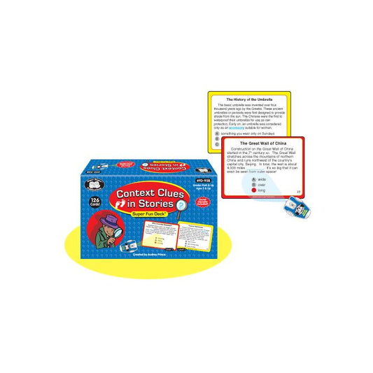 Context Clues In Stories Fun Deck