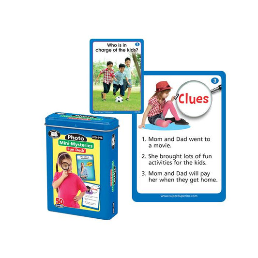 Mini Mysteries With Photos Fun Deck