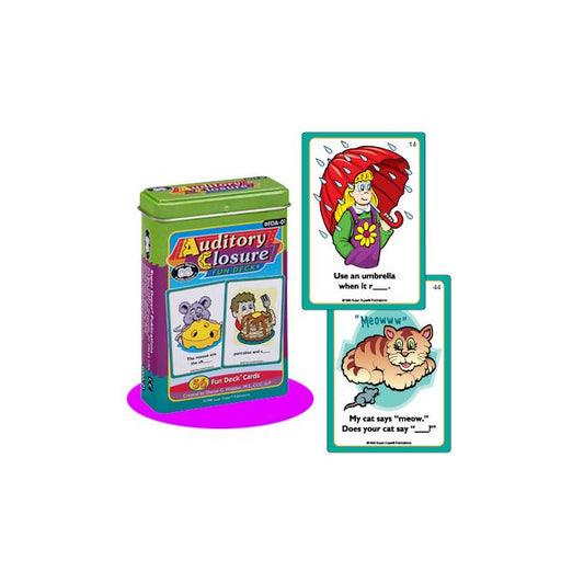 Auditory Closure Fun Deck