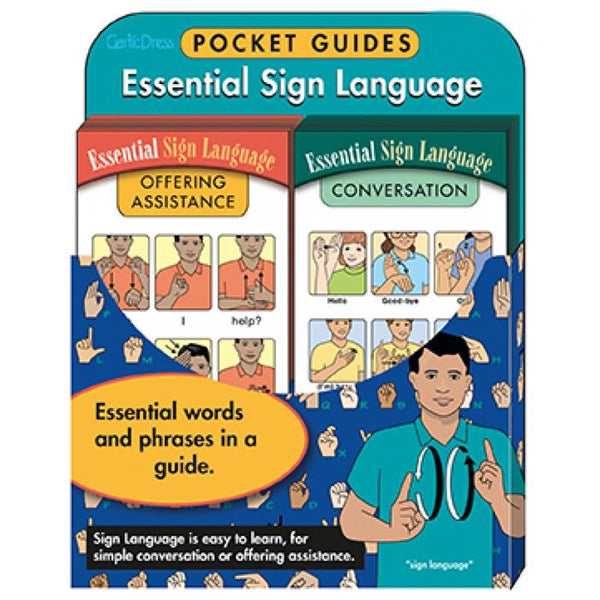 Visual Guide Sign Language Essential Sign Language Card Bundle Set – Brainary Books