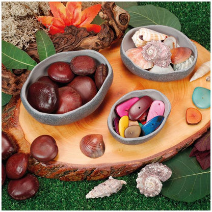 Rustic Bowls - Set of 3