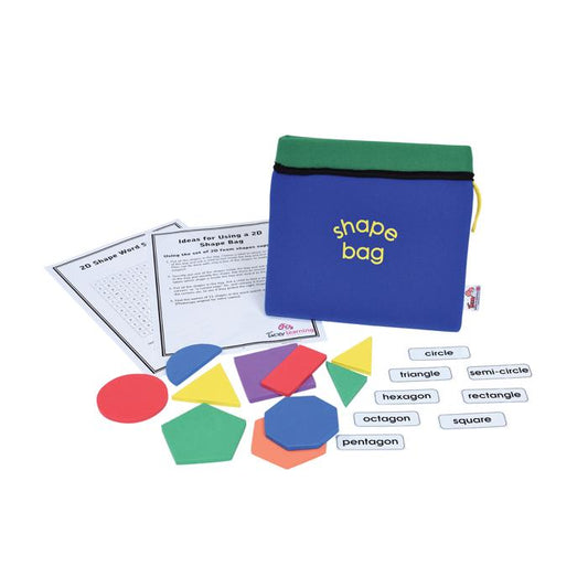 2D Shape Education Bag