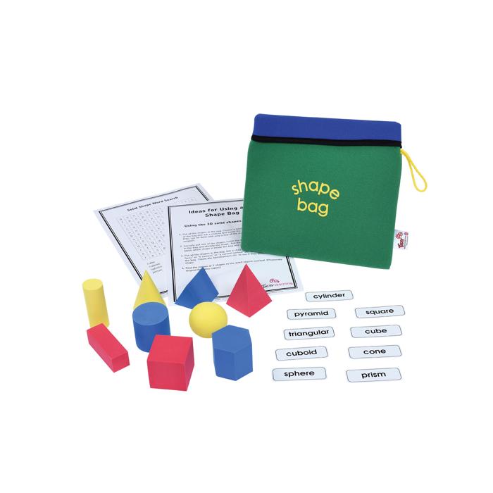 3D Shape Education Bag