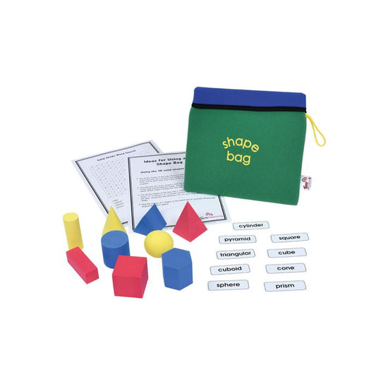3D Shape Education Bag