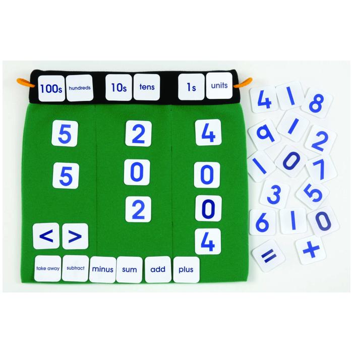 Hundreds Tens &amp; Units Numeracy Bag