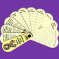 I Have Autism Communication Passport Fan (Including Lanyard)