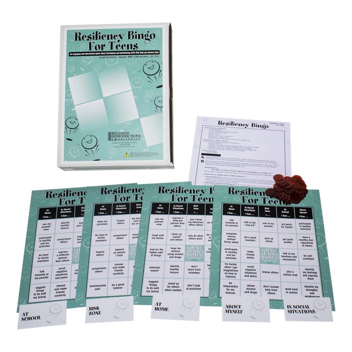 Resiliency Bingo - Teen Version