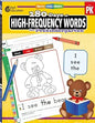 180 Days™: High-Frequency Words (Prekindergarten)