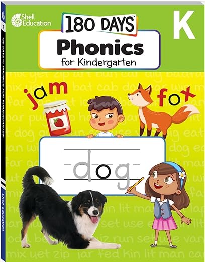 180 Days™: Phonics (Kindergarten)