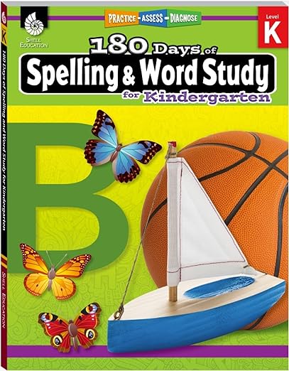 180 Days™: Spelling and Word Study for Kindergarten