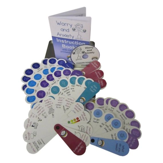 Anxiety and Worry Toolkit in a Tin