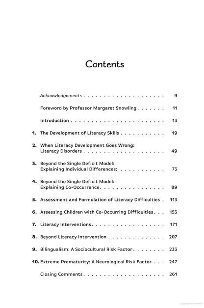 Understanding and Supporting Children with Literacy Difficulties