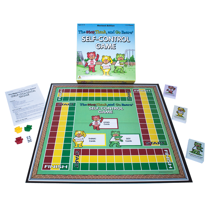 The Stop, Think, And Go Bears Self Control Game