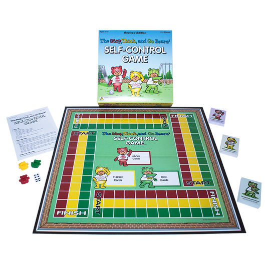 The Stop, Think, And Go Bears Self Control Game