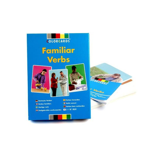 Colorcards - Familiar Verbs