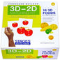Language Builder 3D - 2D Food Matching Kit