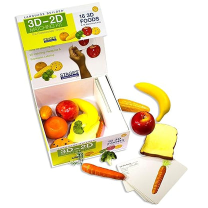 Language Builder 3D - 2D Food Matching Kit