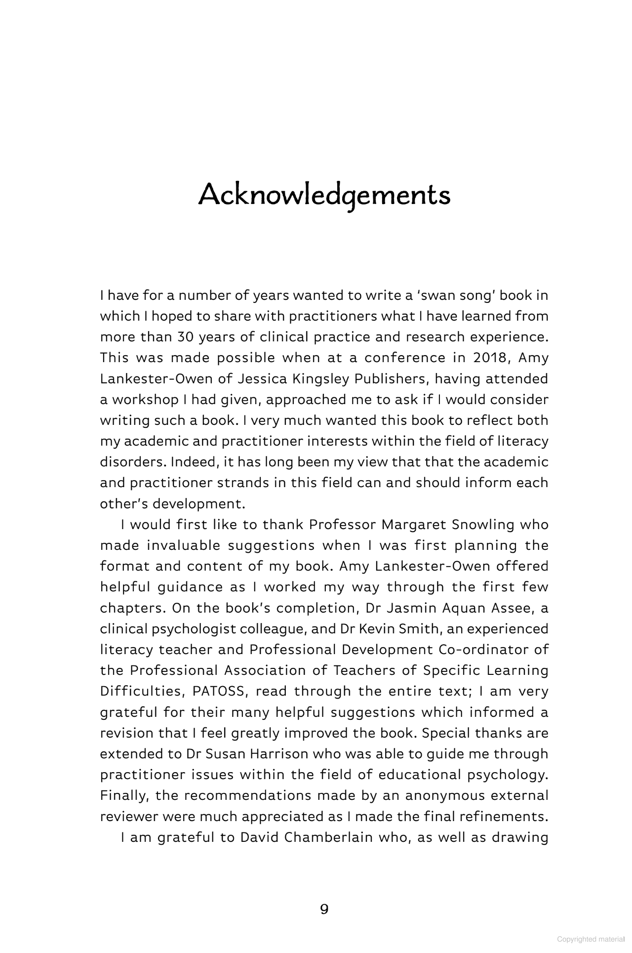 Understanding and Supporting Children with Literacy Difficulties