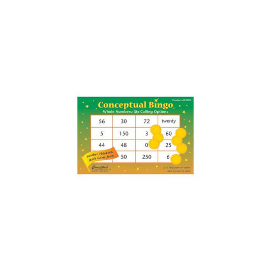Conceptual Bingo - Whole Numbers