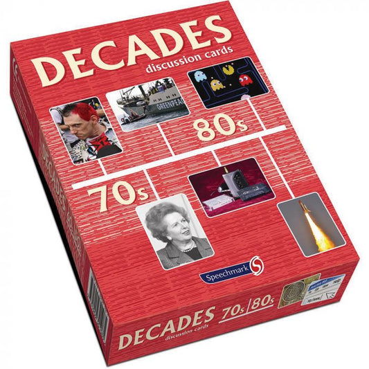 Decades Discussion Cards - 70s/80s