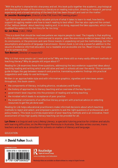 Reading for Life: High Quality Literacy Instruction for All