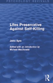 Lifes Preservative Against Self-Killing