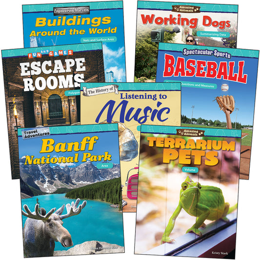Measurement & Data Grade 6: 7-Book Set