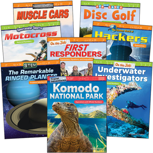 Operations & Algebraic Reasoning Grade 6: 8-Book Set