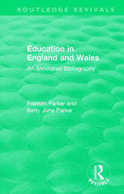 Education in England and Wales