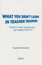 What You Didn't Learn in Teacher Training