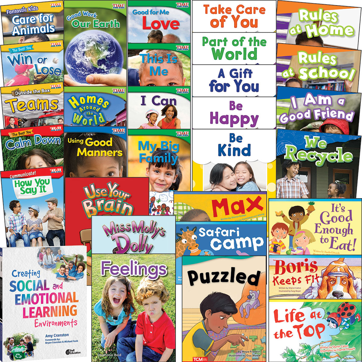 Social Emotional 31-Book Set with Shell book: Grades K–1