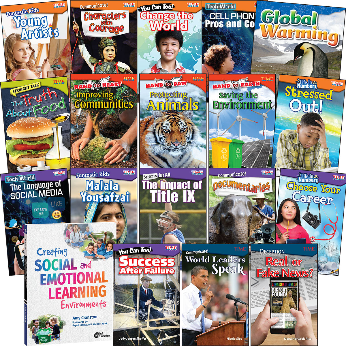 Social Emotional 18-Book Set with Shell book: Grades 4–5