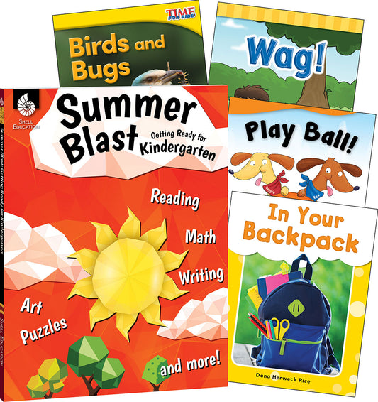 Learn-at-Home: Summer Reading Bundle Grade K: 5-Book Set
