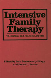 Intensive Family Therapy