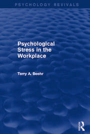 Psychological Stress in the Workplace