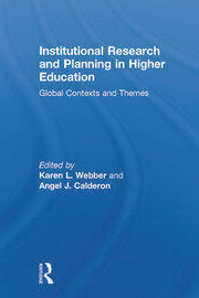 Institutional Research and Planning in Higher Education