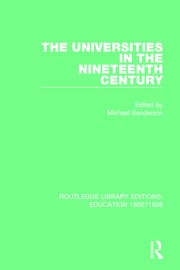 The Universities in the Nineteenth Century