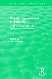 Quality Improvement in Education