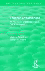 Teacher Effectiveness